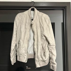 Off white bomber from ZARA sz L